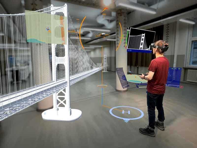 Testing the system from within an office
